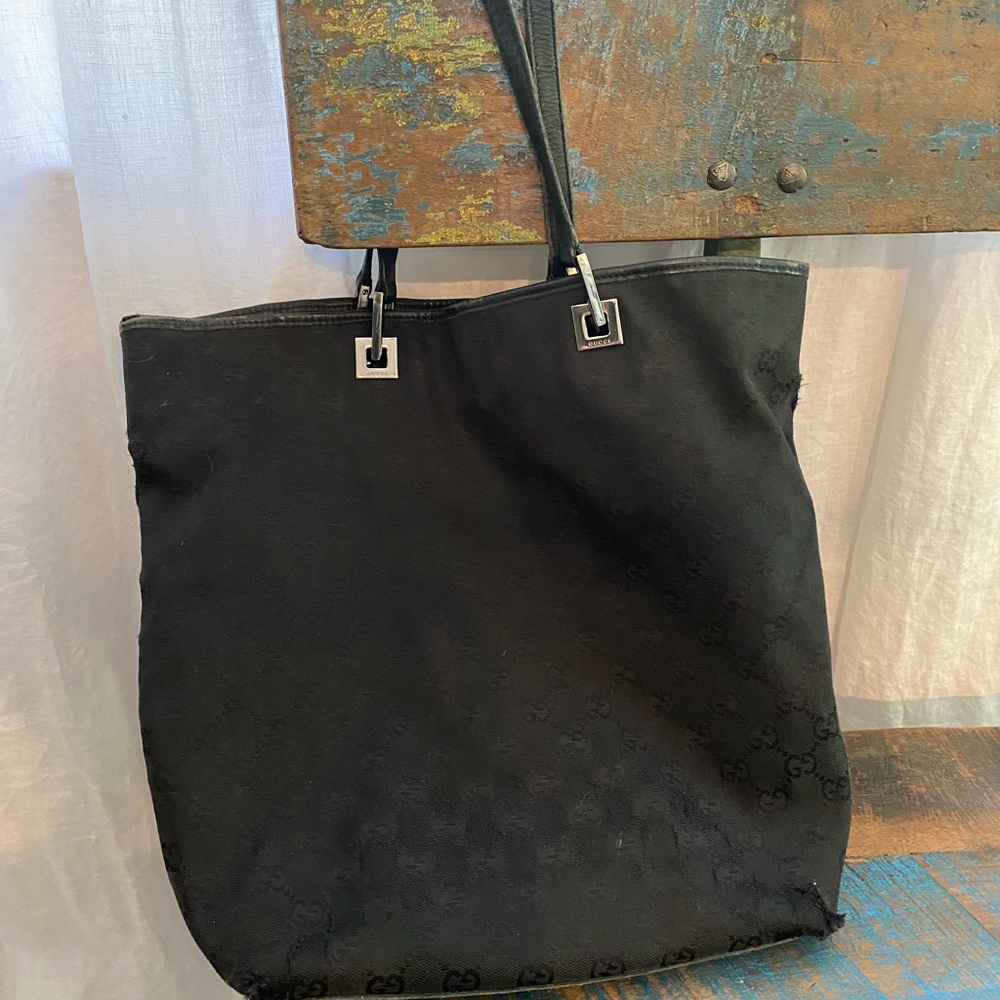 Gucci GG monogram canvas tote